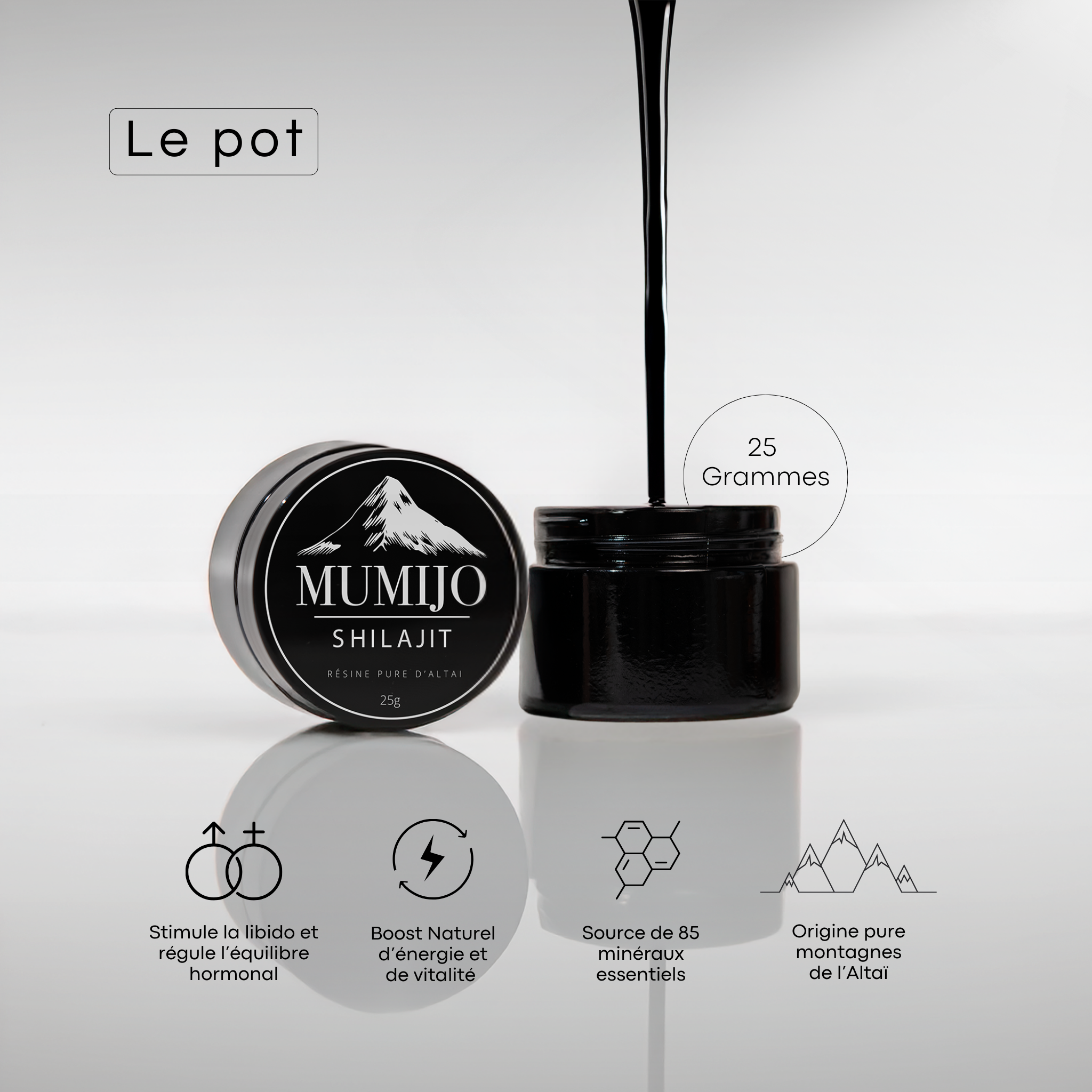 Shilajit - Votre Source d'Énergie Ancestrale